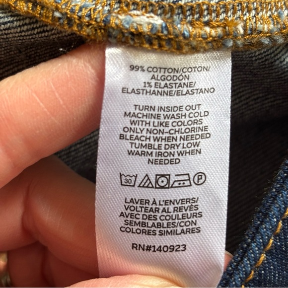 Loft Denim Patch Pocket Midi Skirt- Size 4 - Picture 4 of 8